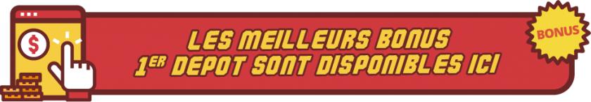 banner meilleurs bonus 1er depot